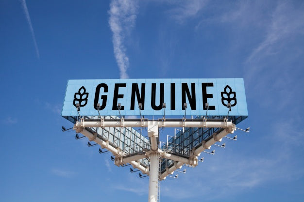 Huge Billboard Mockup On Blue Sky Background Psd