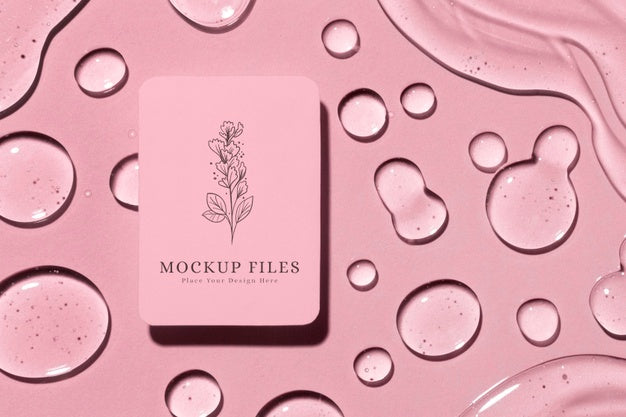 Hydro Alcoholic Gel Package Mockup Psd