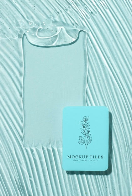 Hydro Alcoholic Gel Package Mockup Psd