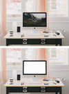 iMac Home Office Table (Psd Mockup)