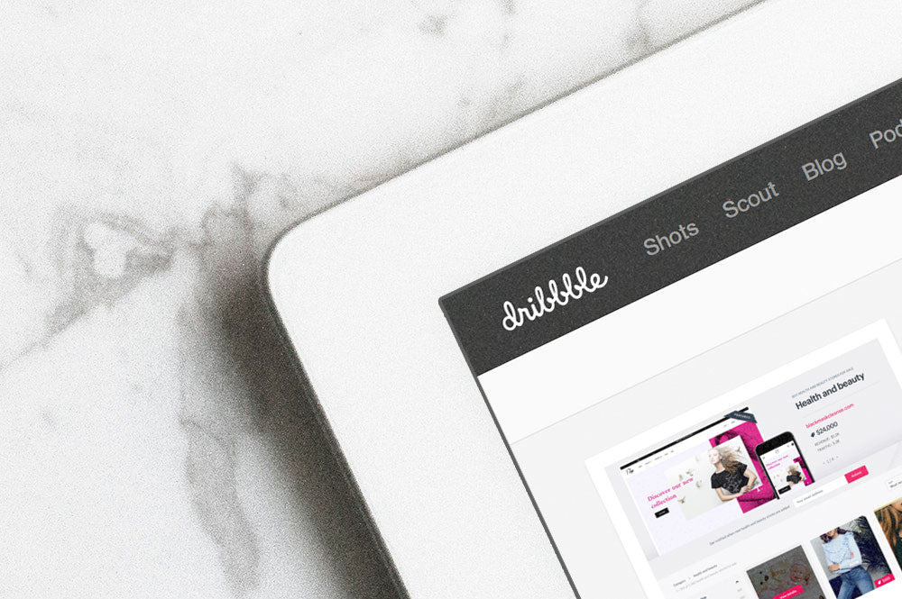 iPad and iPhone 7 Plus on Marble Table Mockup