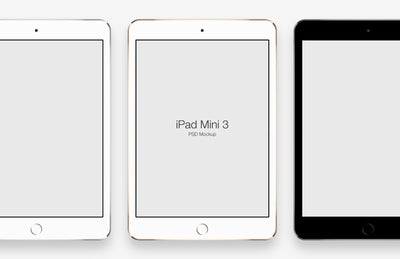 iPad Air 2 and iPad Mini 3 Mockups