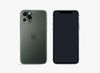 Green iPhone 11 Pro PSD Mockup