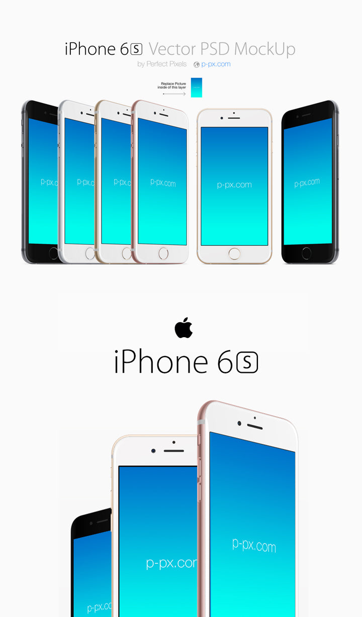 iPhone 6s Mockup Package