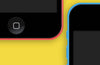 iPhone 5C Vector PSD Mockup