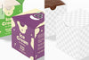 Ice Cream Boxes Mockup, Close Up Psd