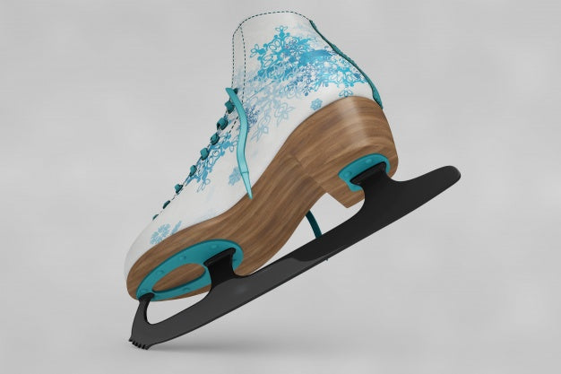 Ice Skates Shoes Mockup Psd