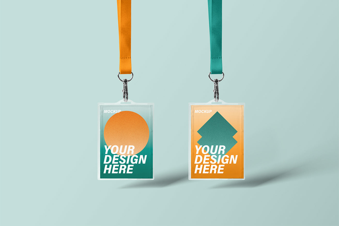 Id Holder Mockup