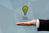 Idea With Light Bulb Marketing Innovation Psd