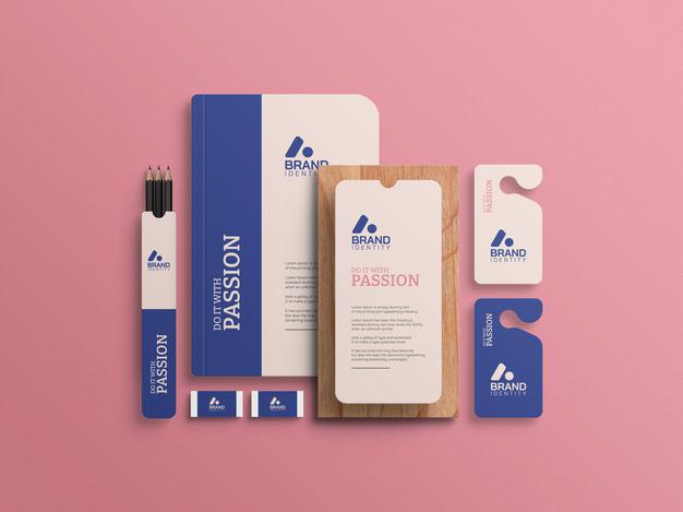 Identity Branding Stationery Mockup Psd