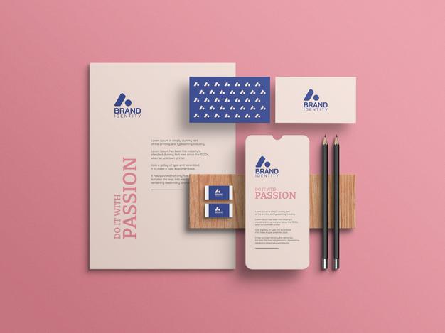 Identity Branding Stationery Mockup Psd