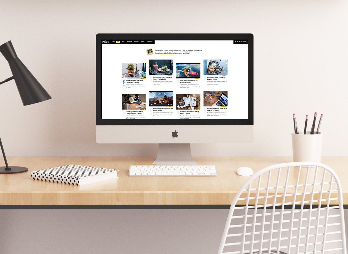 Imac Pro Mockup Psd For Website Screen Presentation