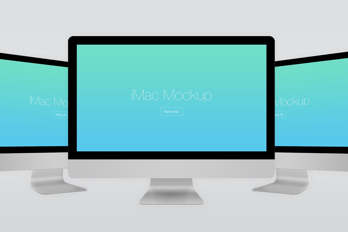 Imac Retina 5K Mockup