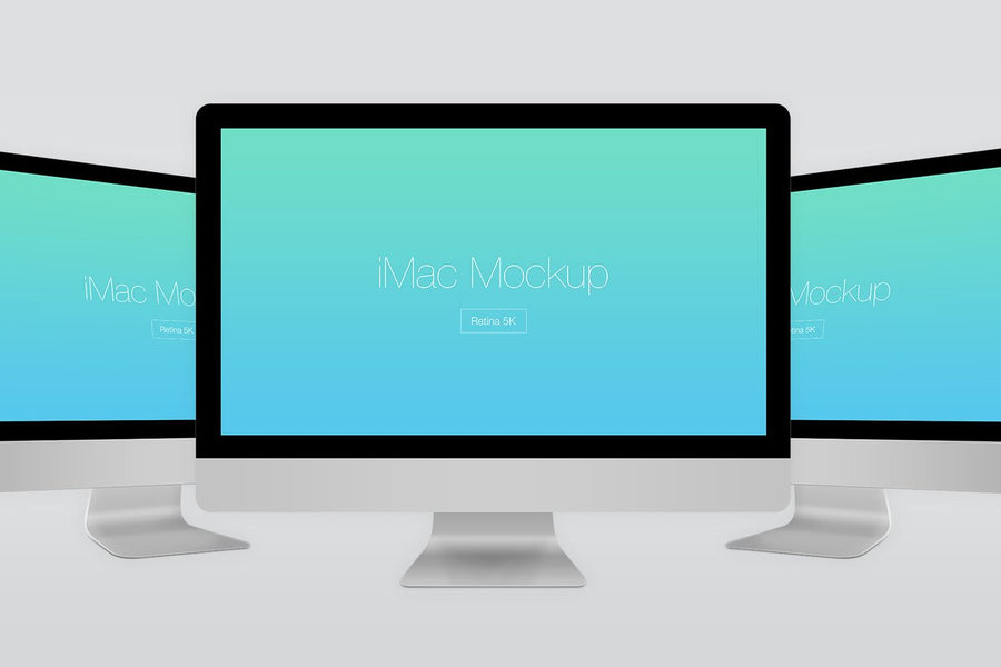 Imac Retina 5K Mockup