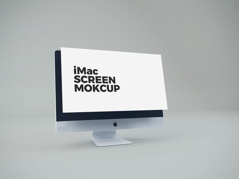 Imac Screen Mockup