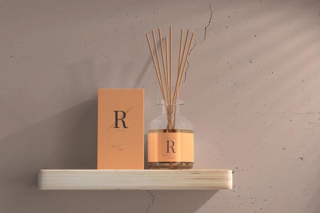 Mockup Box Diffuser Free Glass Mockups | Free Psd Mockup Templates Tagged