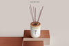 Incense Air Freshener Reed Diffuser Mockup Psd