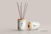 Incense Air Freshener Reed Diffuser Mockup Psd