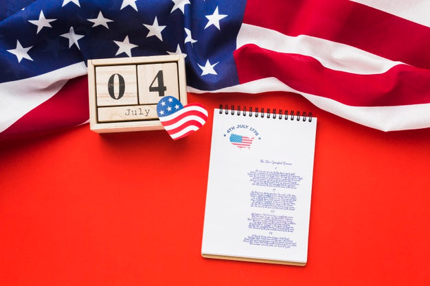 Independence Day Concept With Mock-Up Psd