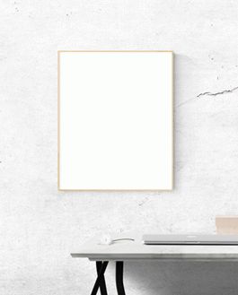 Indoor Photo Frame Mockup Psd Template