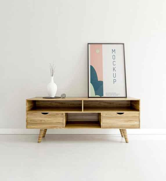 Indoors Assortment With Frame Mock-Up Psd