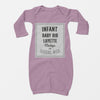 Infant Baby Rib Layette Mockup 03 Psd