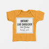 Infant Lap Shoulder T-Shirt Mockup 02 Psd