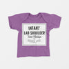 Infant Lap Shoulder T-Shirt Mockup 05 Psd