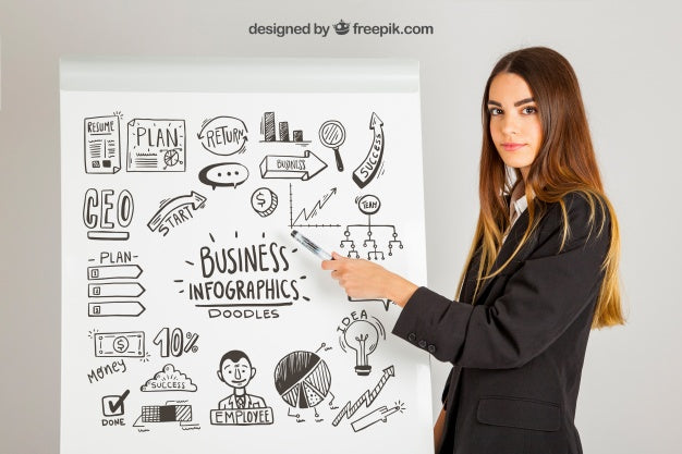 Infographic Business Conept Psd