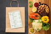 Ingredients For A Healthy Diet Lifestyle Psd