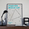 Poster MockUp PSD on Office Table