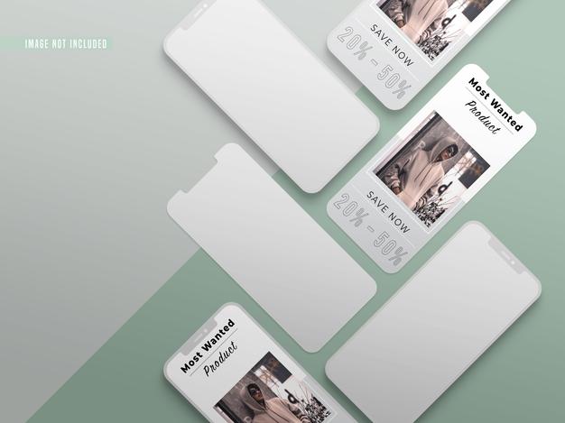 Instagram Fashion Social Media Post Mockup Psd