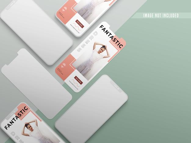 Instagram Minimal Social Media Post Mockup Psd