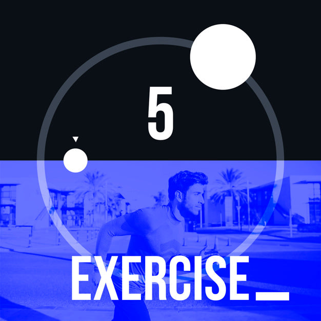 Instagram Post Background With Exercise Concept Psd