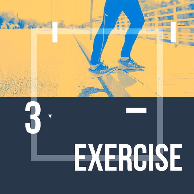 Instagram Post Background With Exercise Concept Psd