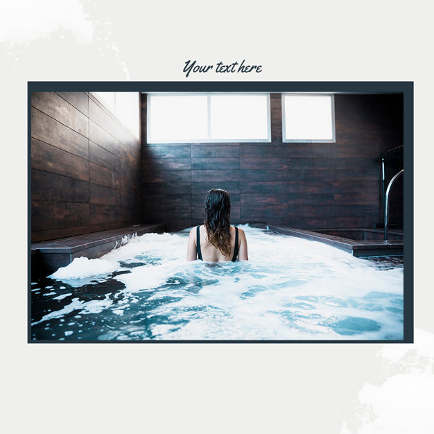 Instagram Post Template With Spa Concept Psd