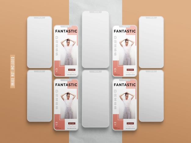 Instagram Social Media Post Mockup Psd