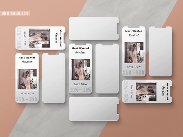 Instagram Social Media Post Mockup Psd