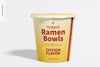 Instant Ramen Bowl Mockup Psd