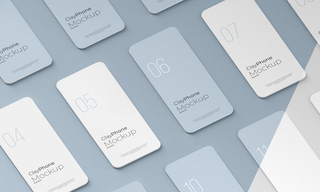 Interface Mock-Up On Phone Screen Psd