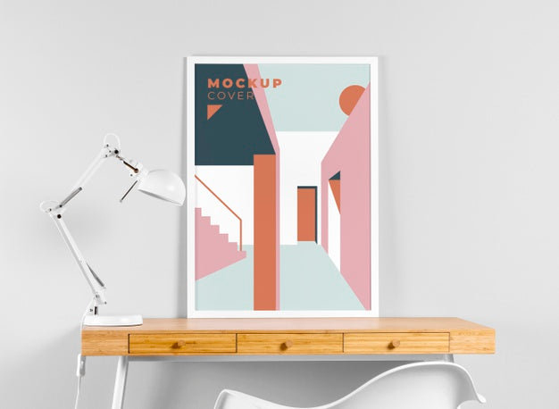 Interior Design Frame Mock-Up Psd