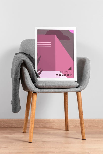 Interior Design Frame Mock-Up Psd