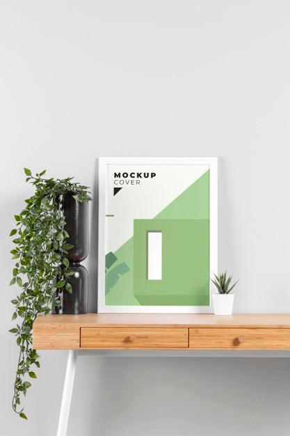 Interior Design Frame Mock-Up Psd