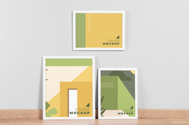 Interior Design Frame Mock-Up Psd