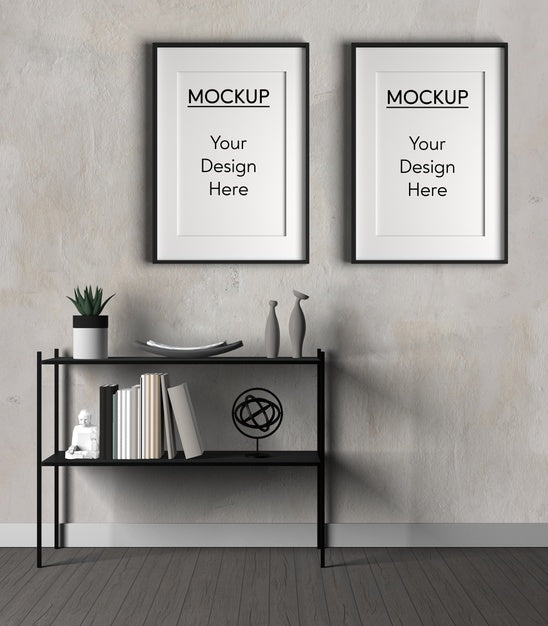 Interior Design Minimalist Table Psd