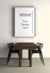 Interior Design Table And Chairs Psd