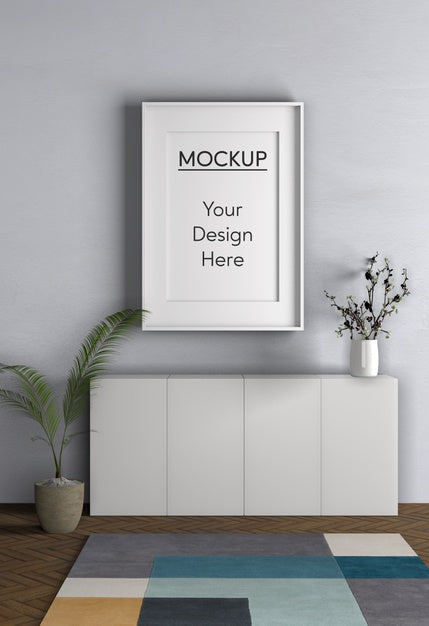 Interior Design With Plants Psd