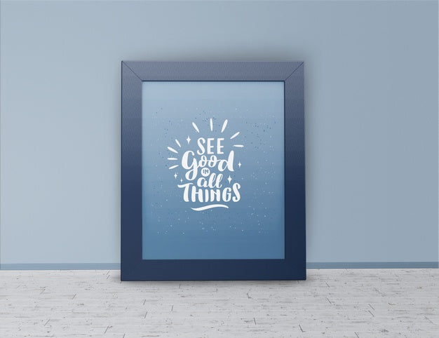 Interior Still Life With Frame Mockup Psd