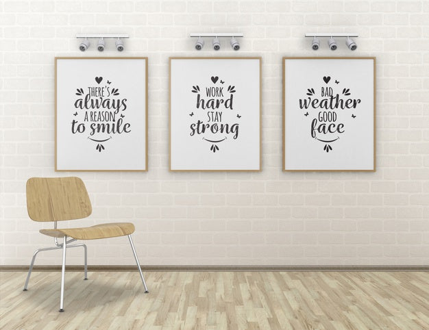 Interior Still Life With Frame Mockup Psd