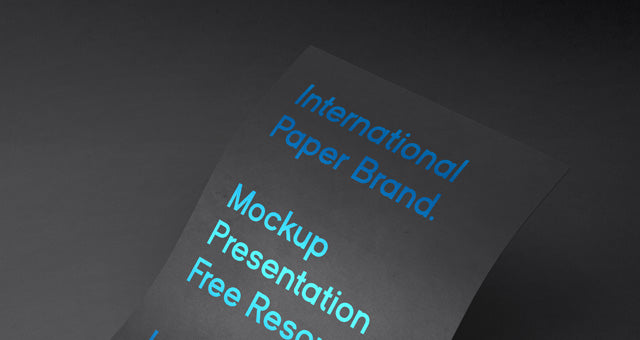 International Psd Paper Mockup